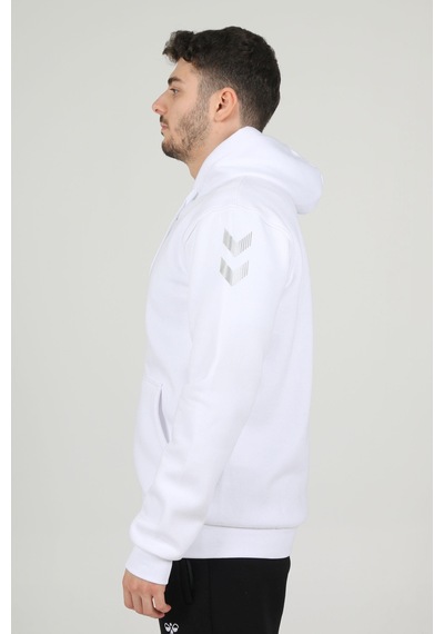 Hummel Armin Pamuklu Sweatshirt Beyaz