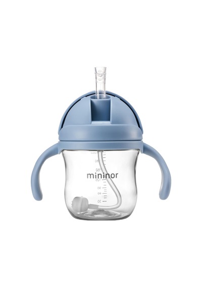 Mininor Tritan Akıllı Alıştırma Bardağı 220 Ml - Nordic Sky Blue - Standart