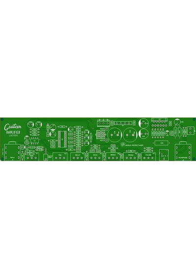 Gitar Amfisi Devresi Zaman Ve Gecikme Efektli 50-68 Watt Lm3886