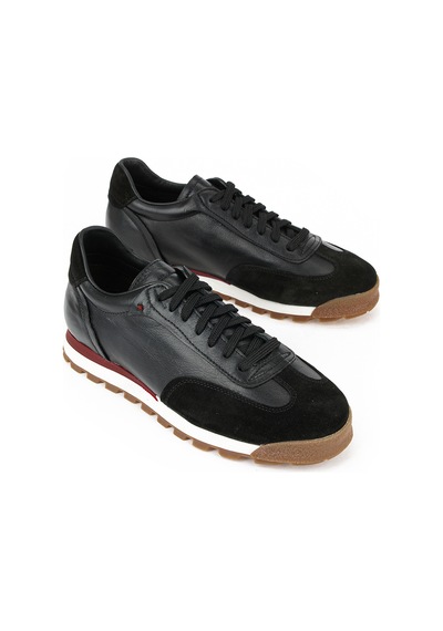 Ziya Erkek Hakiki Deri Sneaker 1611026z1020 Siyah 1611026z1020 000 40
