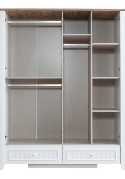 Yalı Modern 4 Kapaklı Aynalı Elbise Dolabı 165 60 211 Yalı Modern 4 Kapaklı Aynalı Elbise Dolabı 165 60 211