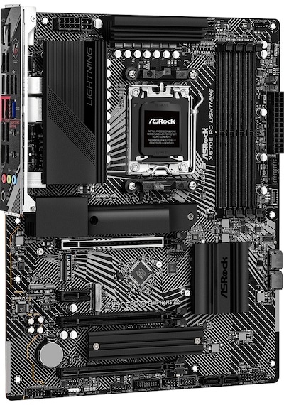 Asrock X670E PG Lightning AMD X670 6600 MHz (OC) DDR5 Soket AM5 ATX Anakart
