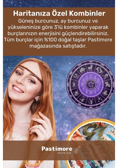 Unisex Akrep Burcu Enerjisini Yükselten Doğal Taş Bileklik Akrep Burçları Için Burç Taşı Bileklik Çok Renkli