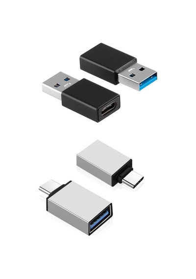 Type C Otg - Type C Usb 3.0 Çevirici 2'li Set Type C Usb 3.0 Çevirici