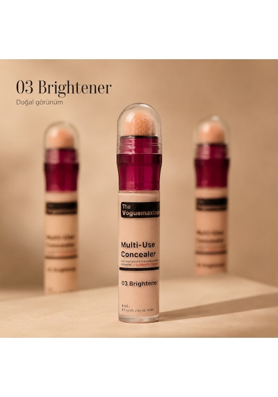 The Voguemaxima Luméa Sünger Uçlu Likit Kapatıcı 03 Brightener 8 Ml