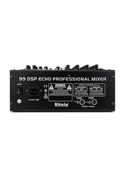 König Kx-4 4 Kanal 2 Aux Giriş Usb - Mp3 - Bt 99 Dsp 2x7 Band Eq Deck Mikser