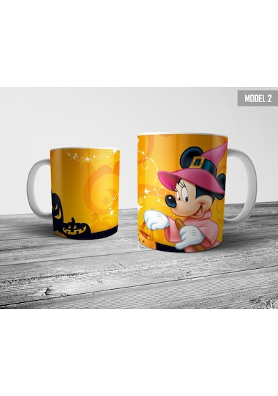 Mickey And Friends Kupa Bardak Modelleri (Halloween Özel)