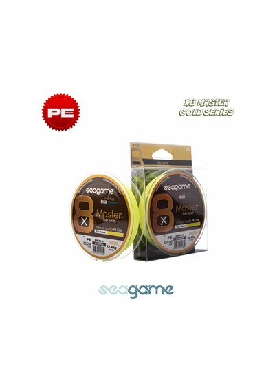Seagame Master 8x 300m Fluo Yellow İp Misina 0.8 PE