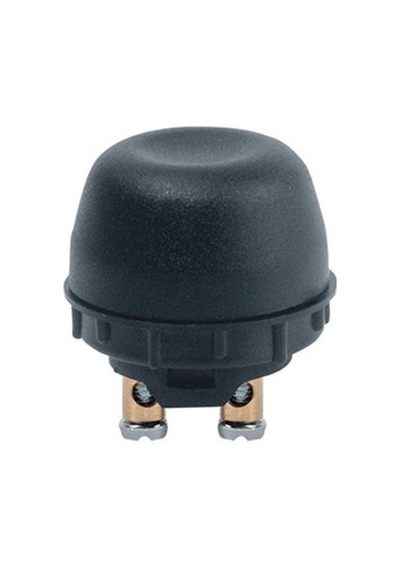 Buton vidalı lastikli 25 Mm Siyah N11.5973