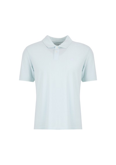 Dockers Açık Mavi Erkek Slim Fit Logo Baskılı Polo T-shirt A1159-70