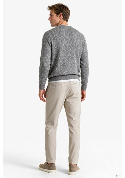 Nautica Erkek Bej Tapered Pantolon-24209