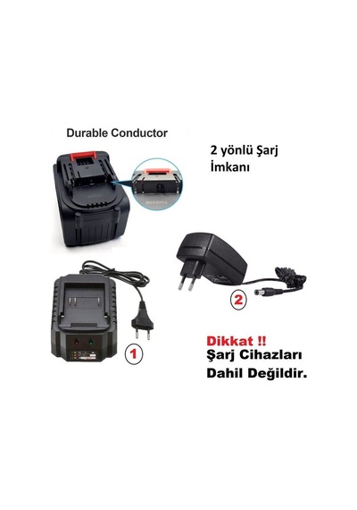 58vf Oto Araç Yıkama Yedek Pil Yedek Batarya Assur Dawreek 10 Pilli 3.0ah 3000mah