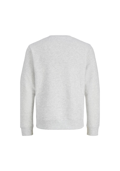 Jack & Jones Jjmunk Erkek Bisiklet Yaka Sweatshirt Rahat Günlük Gri