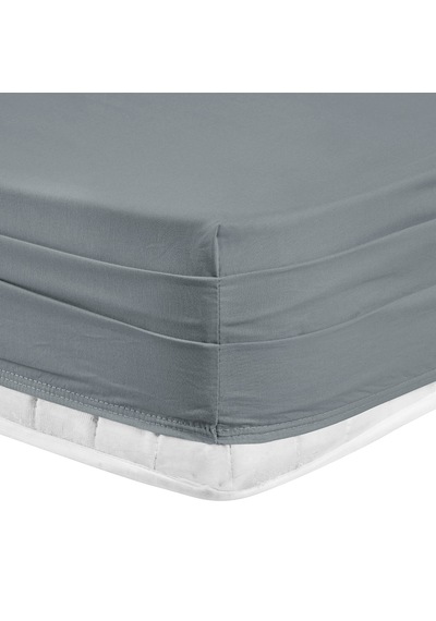 Infinity Tek Kişilik Poplin Nevresim Takımı Gri 4 Parça