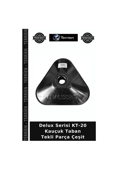Terrien Delux Serisi Kt-20 Kauçuk Taban Tekli Parça Çeşit Diğer