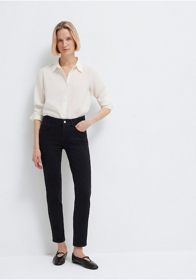 Mavi Ada Everyday Puslu Antrasit Jean Pantolon 1020590492 Gri