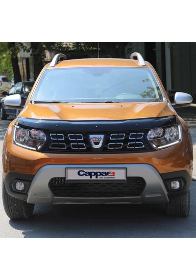 Cappafe Dacia Duster Ön Kaput Koruyucu Rüzgarlık 4Mm Abs 2018-