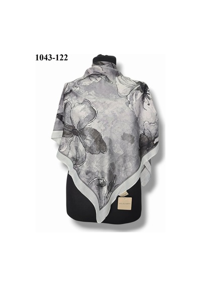 Velscarfs Eşarp Velscarfs Soft Pamuk Parla Eşarp Gri 1043-122 Çok Renkli