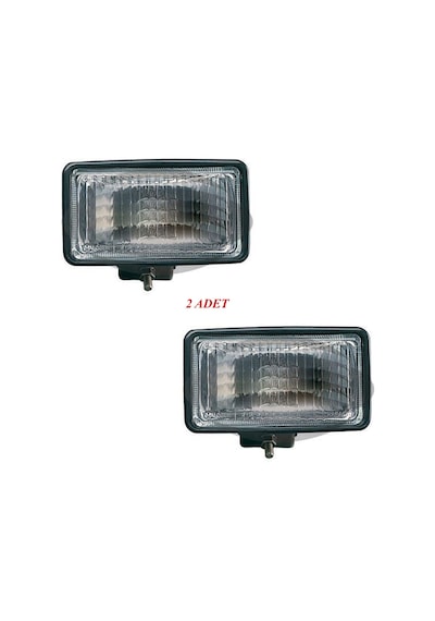 Ayfar Sl 204 Ön Far Kabin Beyaz Sis Lambası Komple 2 Adet