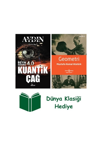 Beyin Sizsiniz 4.0 - Kuantik Çağ + Geometri + Dünya Klasiği Hediye