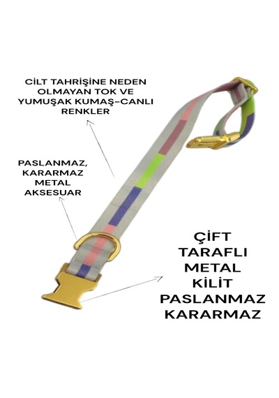 Caramelos Köpek Tasması-küçük Irk Ve Orta Irk İsimli Tasma 12 Gri