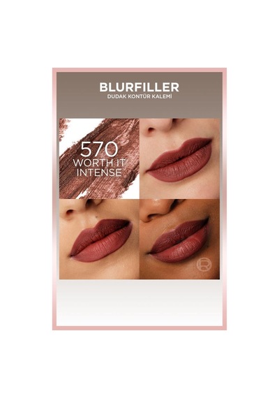 Blurfiller Dudak Kontür Kalemi - 570 Worth It Intense 3600524253547-11241 0