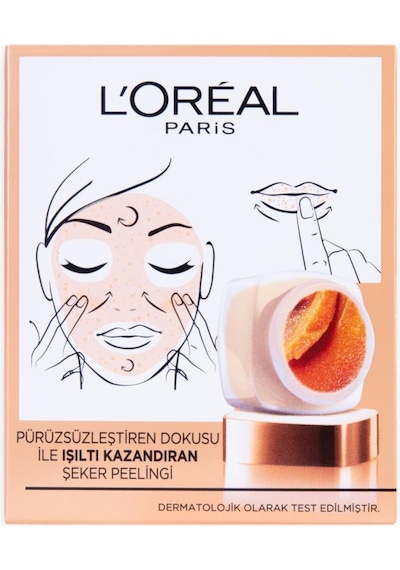 L'Oreal Paris Işıltı Canlandırıcı Şeker Peelingi 50 ML