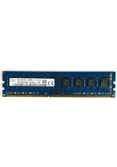 Sk Hynix Pc3-12800u 4gb 1600mhz Ddr3 2rx8 Cl11 Masaüstü Ram Bellek Hmt351u6efr8c-pb