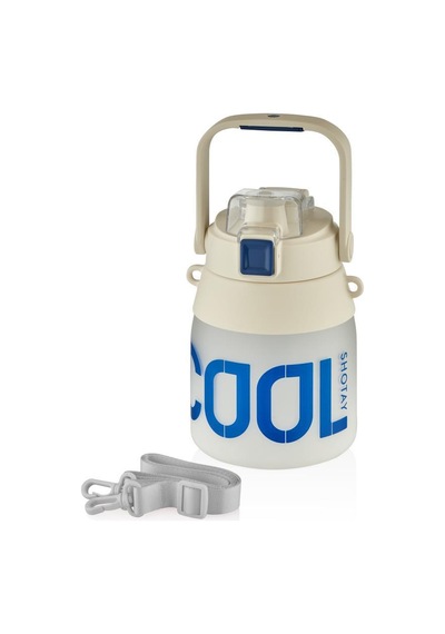 Shotay Su Matarası Tritan Beyaz 1000ml