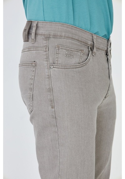 Gri - Haki Erkek Spor Gabardin Pantolon