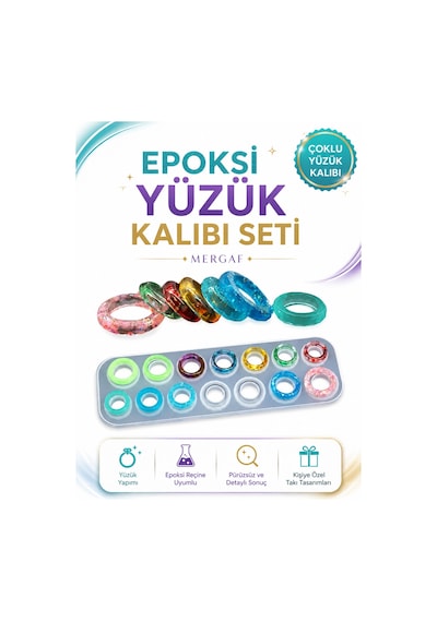 Epoksi Yüzük Kalıbı Seti
