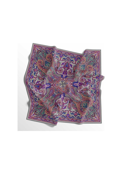 İpekal Soft Pamuk Eşarp - 05407 - 90 X 90 / Gri - 26 Gri - 26