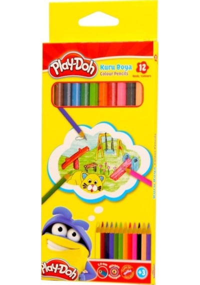 Kuru Sulu Pastel Keçeli Oyun Hamuru Kırtasiye Seti