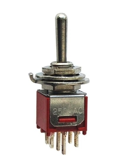 Locway Ic-139 Toggle Swıtch 3p 50 Adet Mts-102