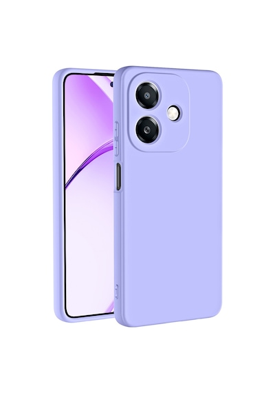 Oppo A3 Kılıf Yumuşak Silikon Kamera Korumalı Lansman Pazarplus Kırmızı