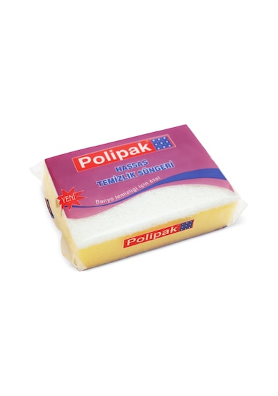 Polipak Hassas Temizlik Süngeri 3.6 x 9 x 13 CM