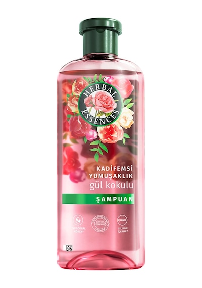 2 Adet Herbal Essences Kadifemsi Yumuşak Gül Kokusu Şampuan 350 Ml