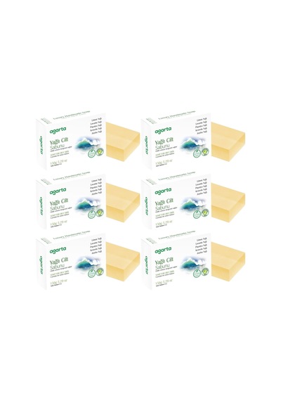 Agarta El Yapımı Doğal Sabun 150gr Yağlı Cilt 6 Lı Set Doğal