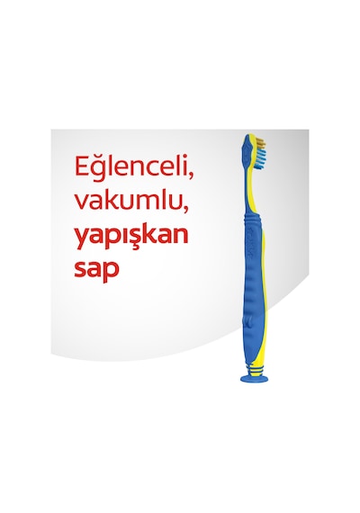 Colgate Minions 6+Yaş Vakumlu Yapışkan Sap Ekstra Yumuşak Çocuk Diş Fırçası