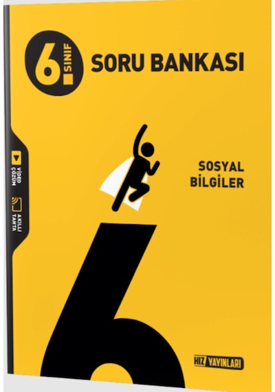 Hız Yayınları 6.Sınıf Sosyal Bilgiler Soru Bankası (374141148)