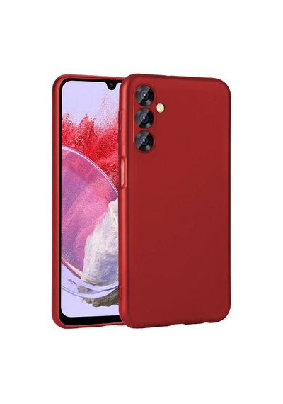 Zore Samsung Galaxy Uyumlu M34 5g Kılıf Nvth Premier Silikon Kapak - Kırmızı