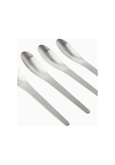 Georg Jensen Arne Jacobsen 16 Parça Paslanmaz Çelik, Çatal Bıçak Seti Çok Renkli