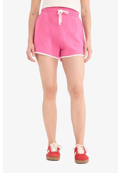 DeFacto Coool Regular Fit Kalın Kumaş Şort A6224AX25SMPN613 Pembe