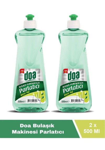 Doa Bulaşık Makinesi Parlatıcı 500 Ml Vegan X 2 Adet