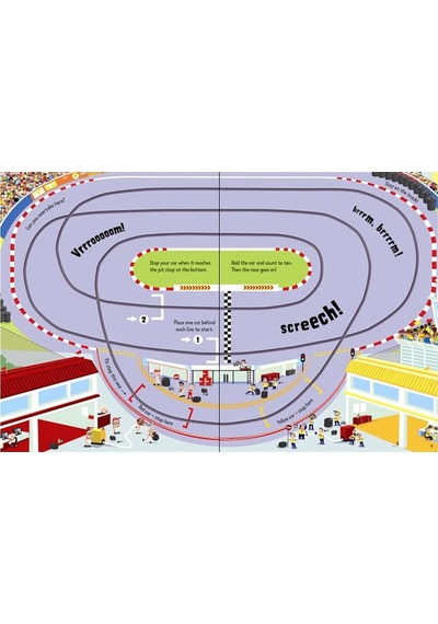 Usborne Wind Up Racing Cars