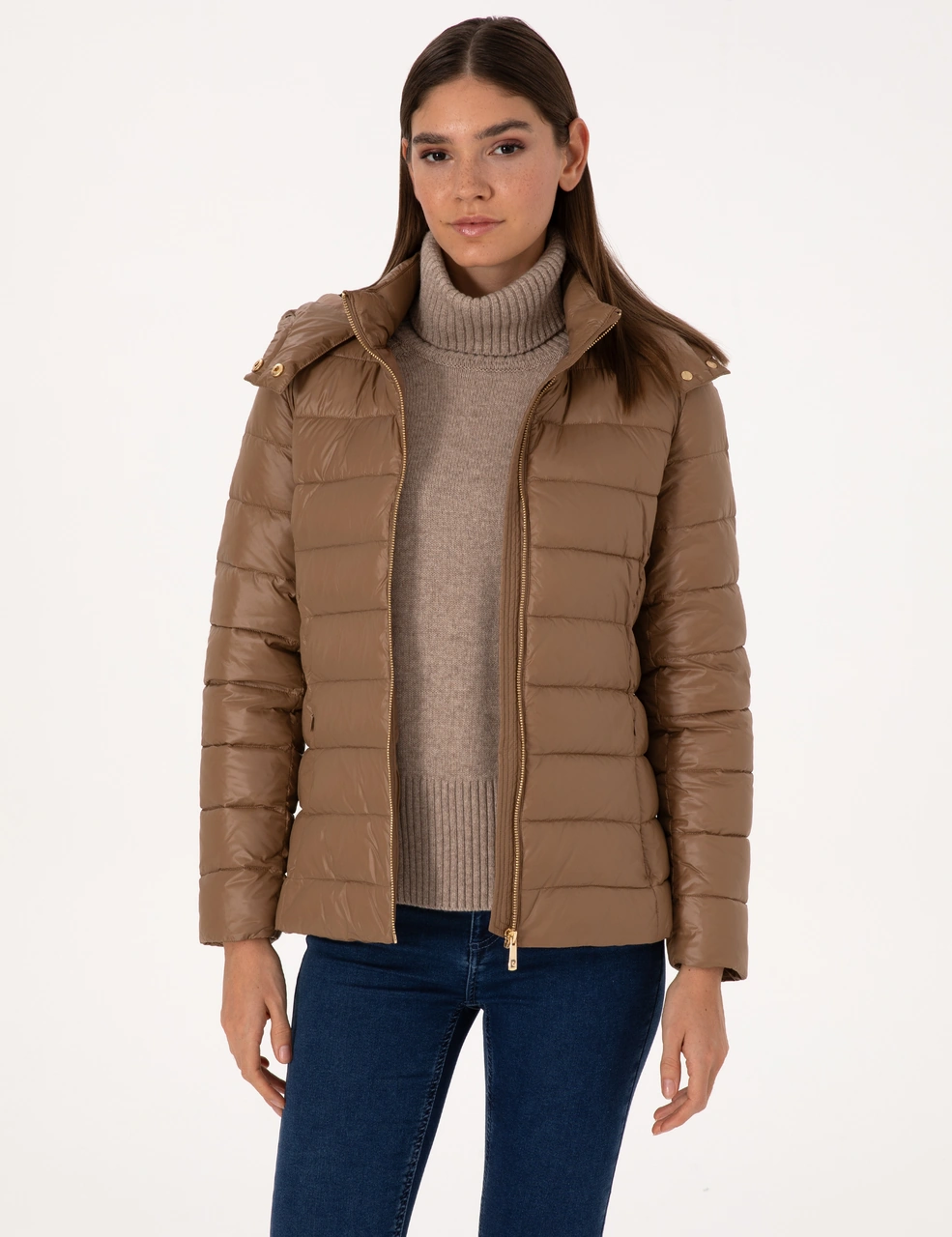 Pierre Cardin Kadın Camel Mont 50314169-vr015 CAMEL