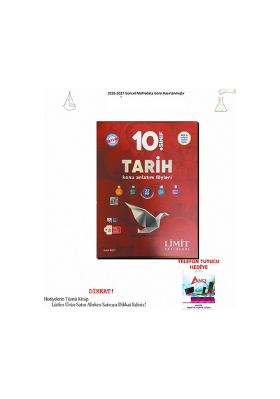 Limit 10. Sınıf Tarih Konu Anlatım Föyleri