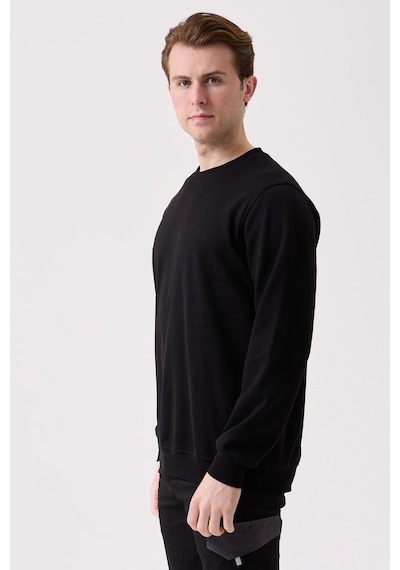 Armadillo Sanford O Yaka Basic Sweatsırt Siyah