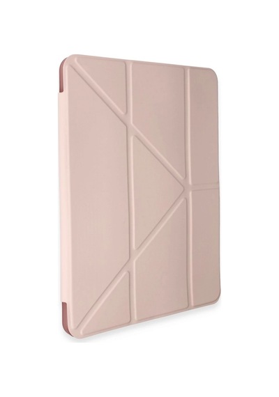 Huawei Honor Pad V9 Kılıf Kalemlikli Mars Tablet Kılıfı - Rose Gold