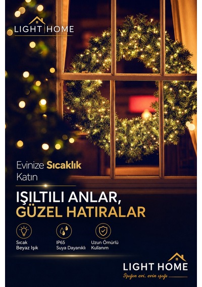 100 Led 12 Metre Güneş Enerjili Solar Led Aydınlatma Ip65 Bahçe Balkon Teras Dekoratif Işık 8 Mod Diğer